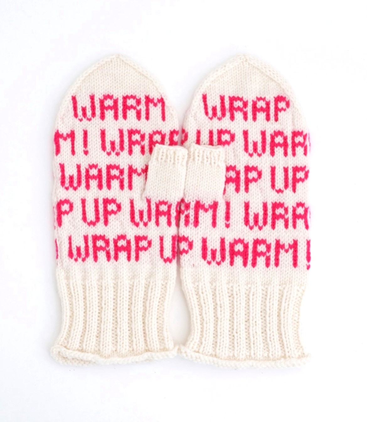 WRAP UP WARM！ミトン・キット（ランブイエメリノウール）